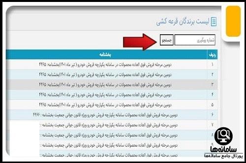 کد پیگیری ثبت نام خودرو